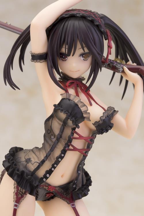 Date A Live Kurumi Tokisaki (Black Lingerie Ver.) 1/7 Scale Figure