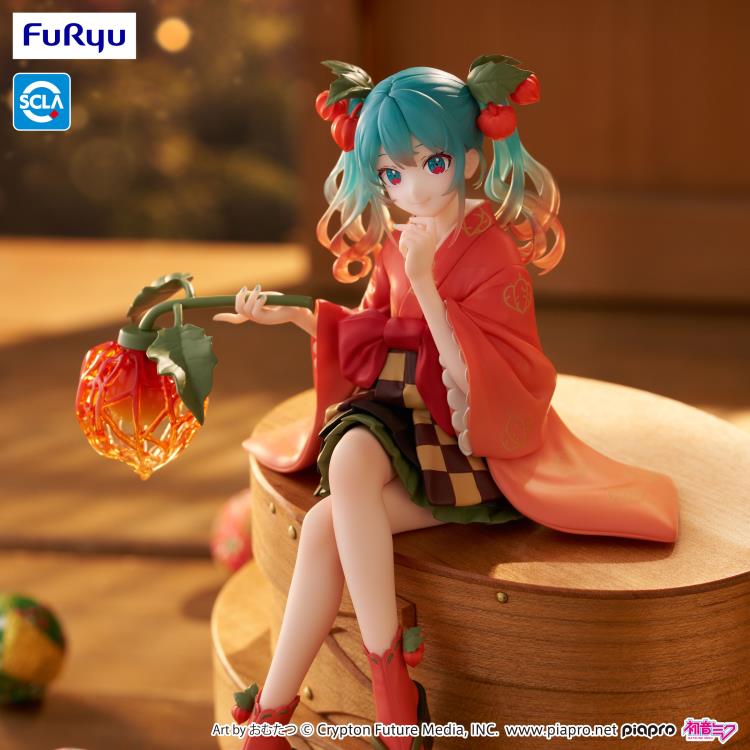 Vocaloid Hatsune Miku (Flower Fairy Winter Cherry) Noodle Stopper Figure