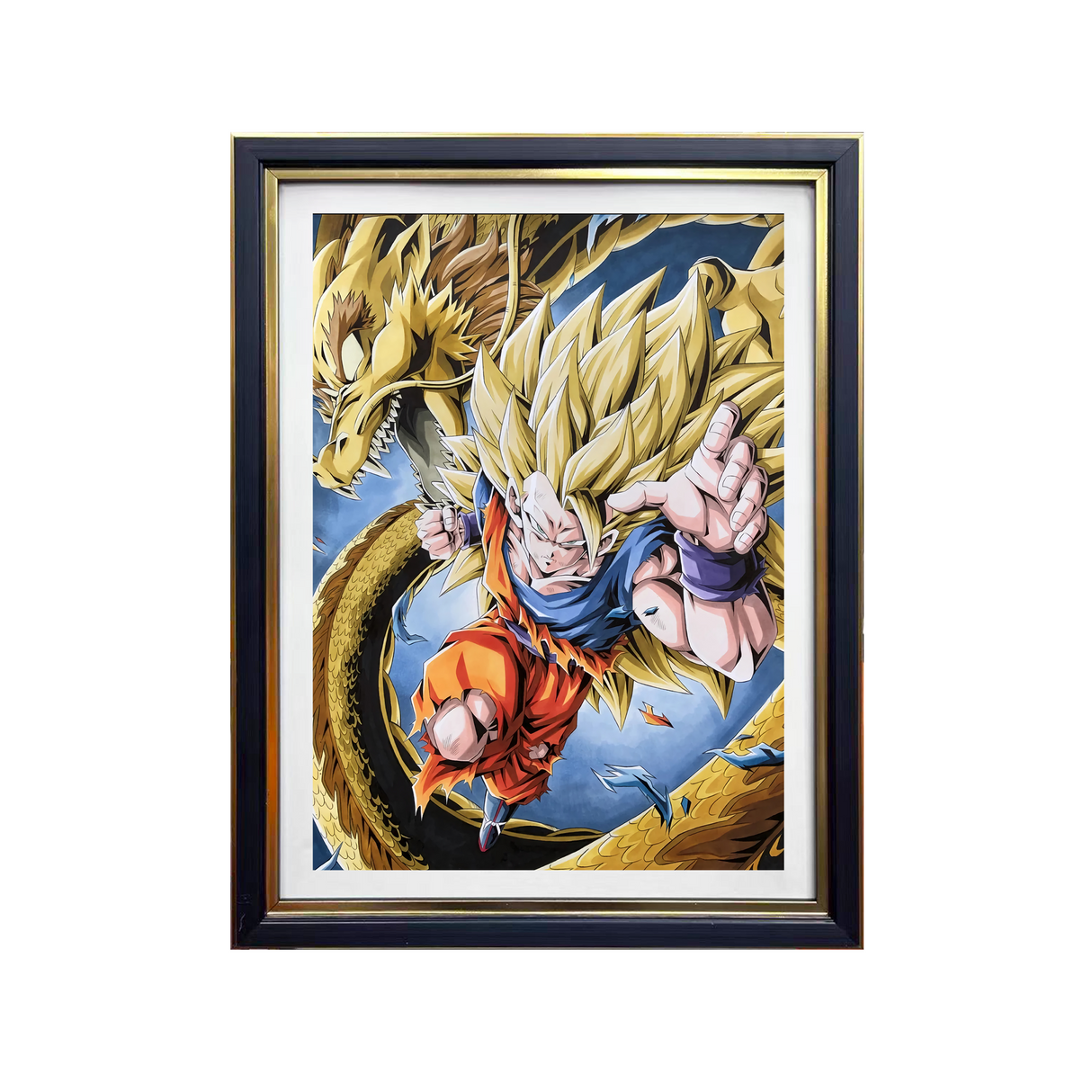 Dragon Ball Handmade Multilayer Decorative 3D Paper Craft Framework