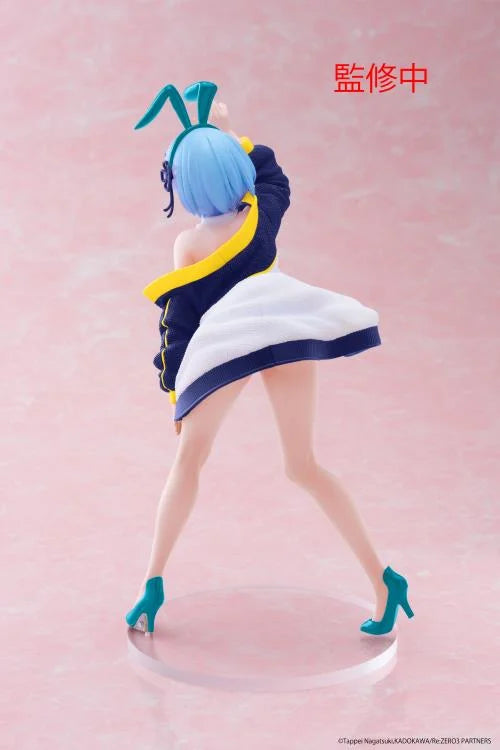 Re:Zero Starting Life in Another World Rem (Jacket Bunny Ver.) Coreful Figure (Renewal Edition)