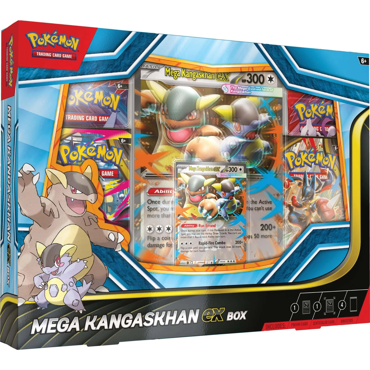 LIMITED TO 1 PER PERSON Pokemon TCG: Mega Kangaskhan ex Premium Collection Box