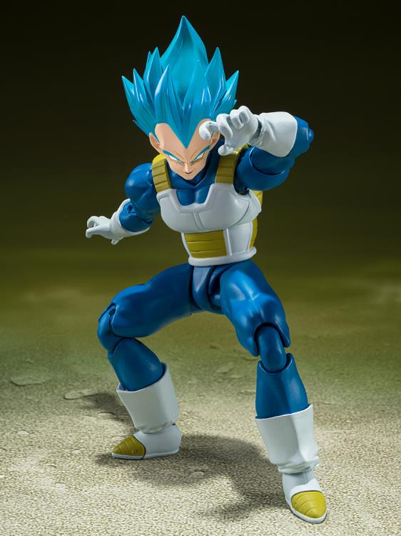 Dragon Ball Super S.H.Figuarts Super Saiyan God Super Saiyan Vegeta (Unwavering Saiyan Pride) Action Figure