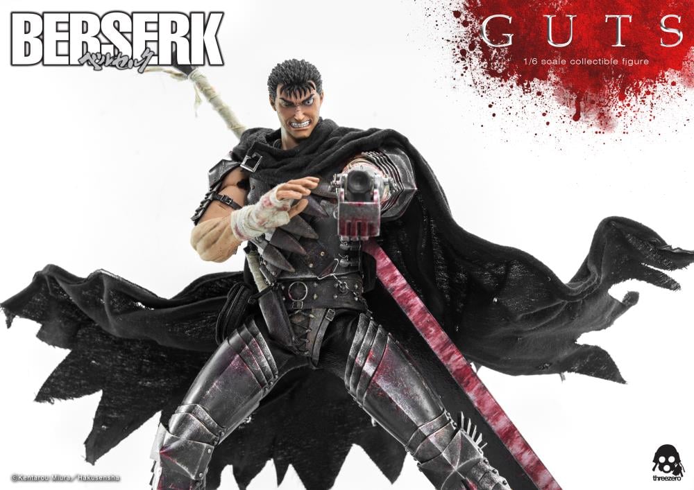 Berserk SiXTH Guts (Black Swordsman Ver.) 1/6 Scale Figure