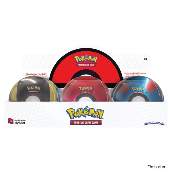 Pokemon - TCG - Best Of Pokeball Collector Tin (Assorted)