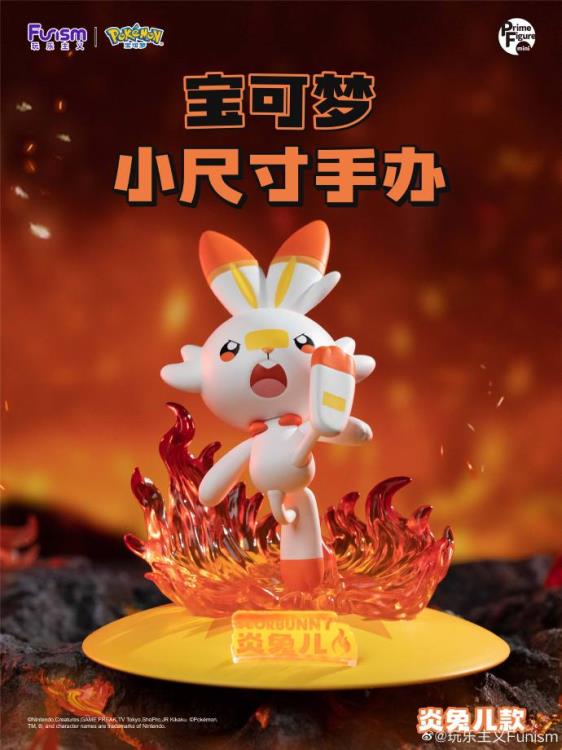 Pokemon Prime Figure Mini Scorbunny Figure