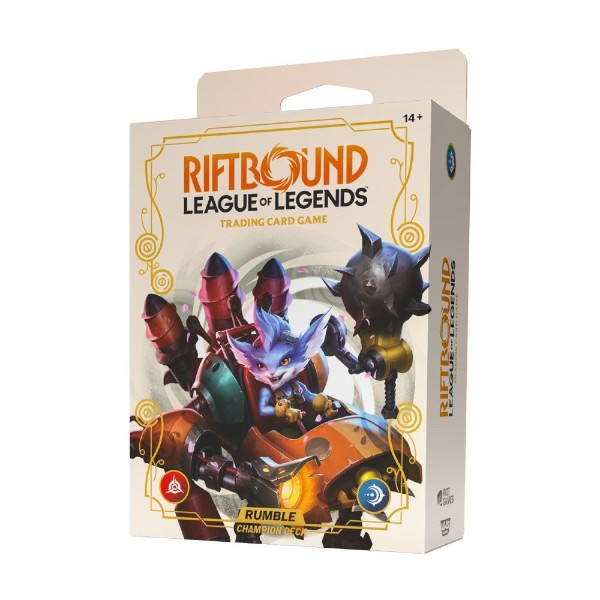 LIMIT 1 PER PERSON Riftbound: League of Legends TCG - Riftbound Spiritforged Champions Deck