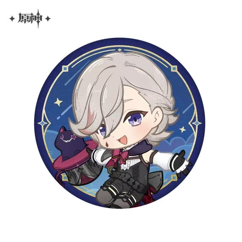 Genshin Impact Starlit Letter Series Official Badges
