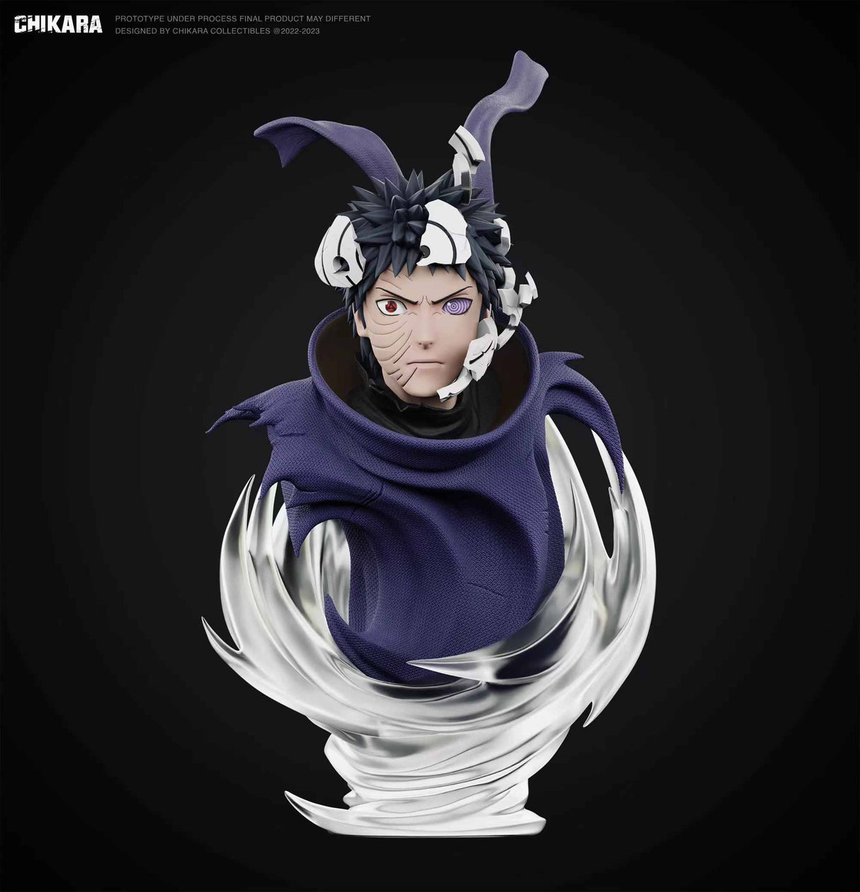 Chikara Studio Naruto Shippuden Naruto vs. Uchiha Obito 1/6 Scale Resin Statue