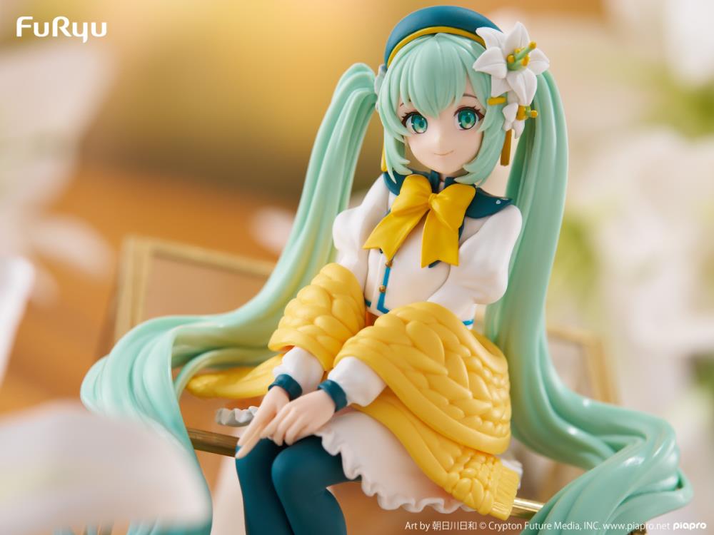Vocaloid Hatsune Miku (Flower Fairy Lily White Ver.) Noodle Stopper Figure
