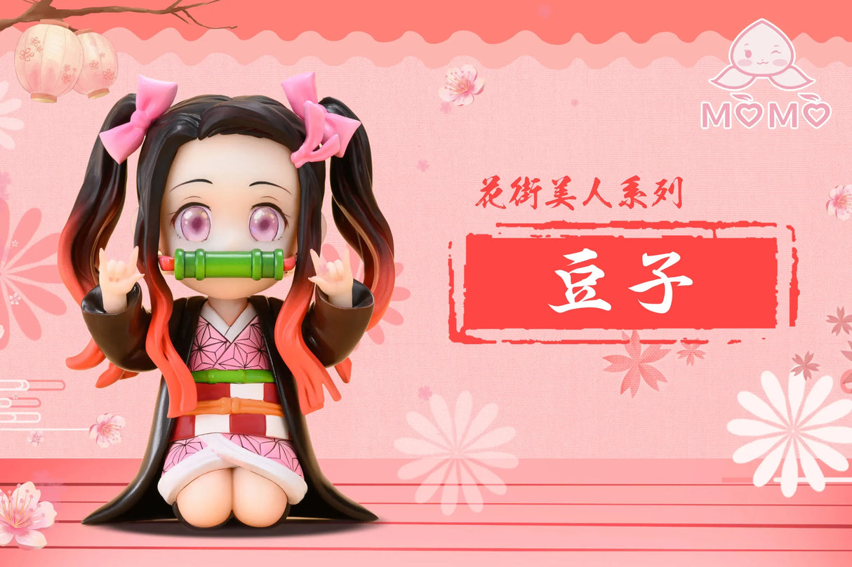 Momo Studio Demon Slayer The Beauty of Hanamachi Series: Nezuko Kamado GK Resin Figure
