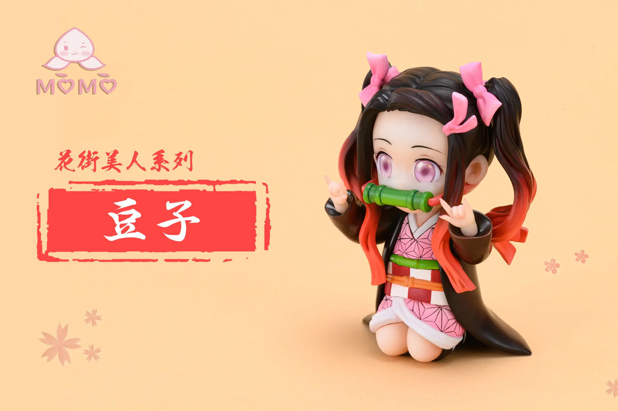 Momo Studio Demon Slayer The Beauty of Hanamachi Series: Nezuko Kamado GK Resin Figure
