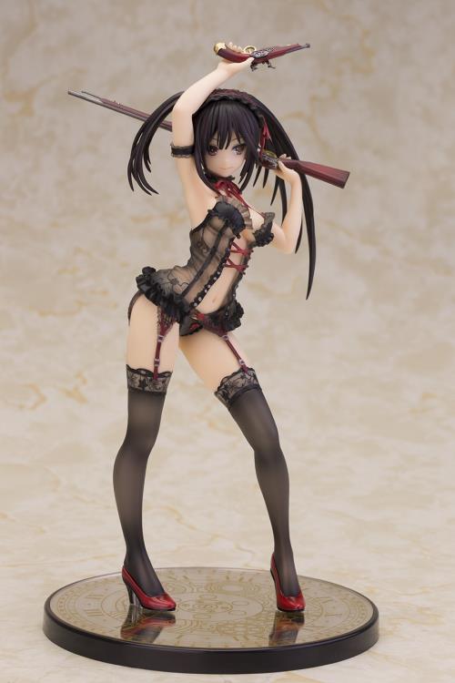 Date A Live Kurumi Tokisaki (Black Lingerie Ver.) 1/7 Scale Figure