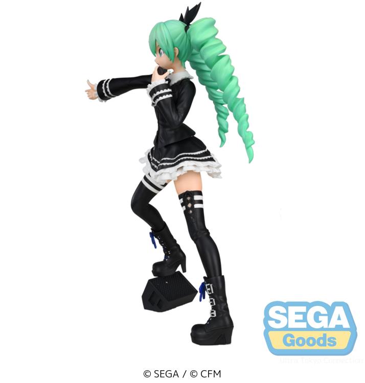 Hatsune Miku Project DIVA Arcade Future Tone Hatsune Miku (Dark Angel Ver.) Super Premium Figure