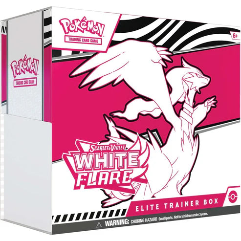 POKÉMON TCG Scarlet & Violet: White Flare Elite Trainer Box (ETB)