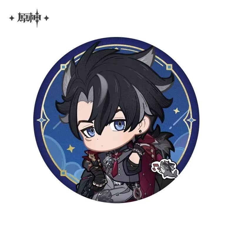 Genshin Impact Starlit Letter Series Official Badges