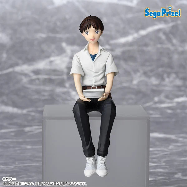 Rebuild of Evangelion Shinji Ikari Premium Perching Figure