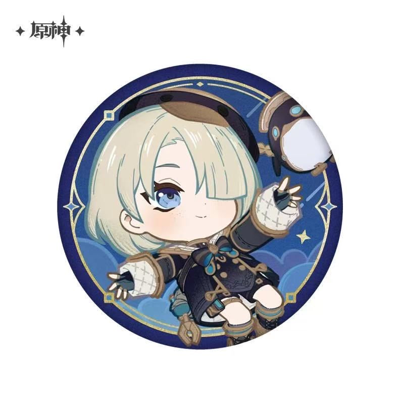 Genshin Impact Starlit Letter Series Official Badges