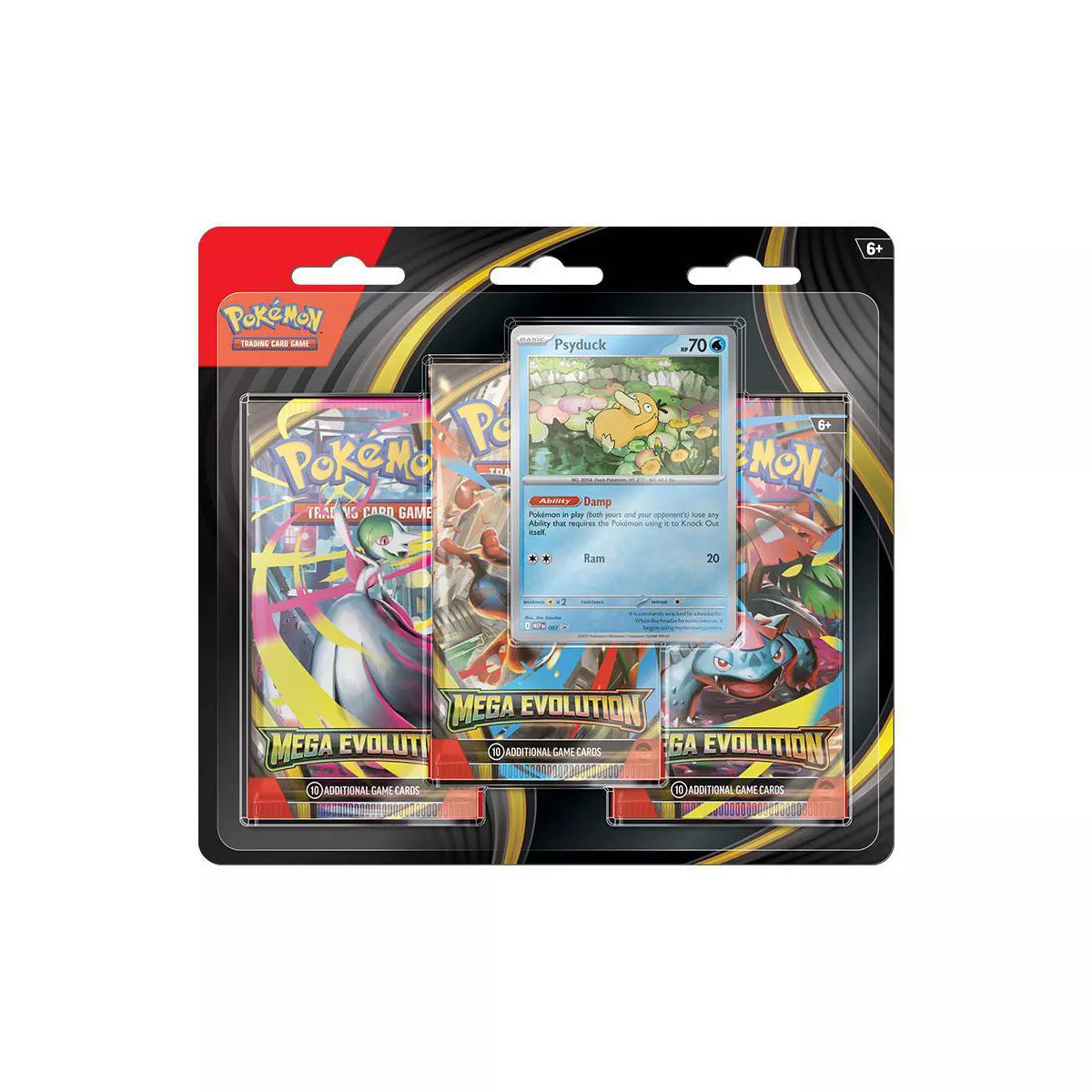 POKÉMON TCG: Mega Evolutions Three-Booster Blister Pack
