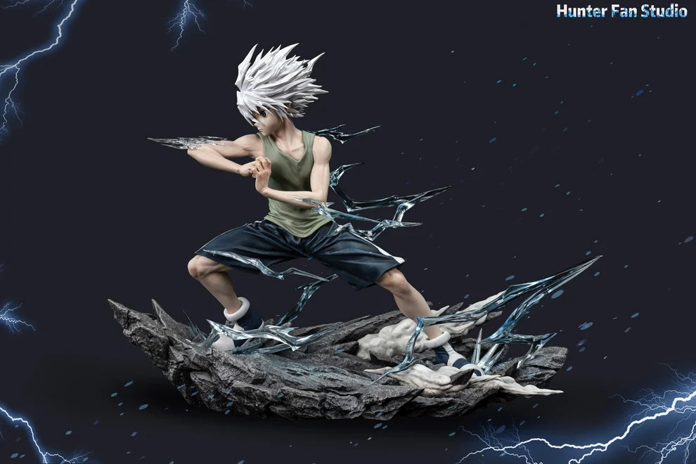 Hunter Fan Studio God Speed Killua Zoldyck 1/6 Scale Resin Statue
