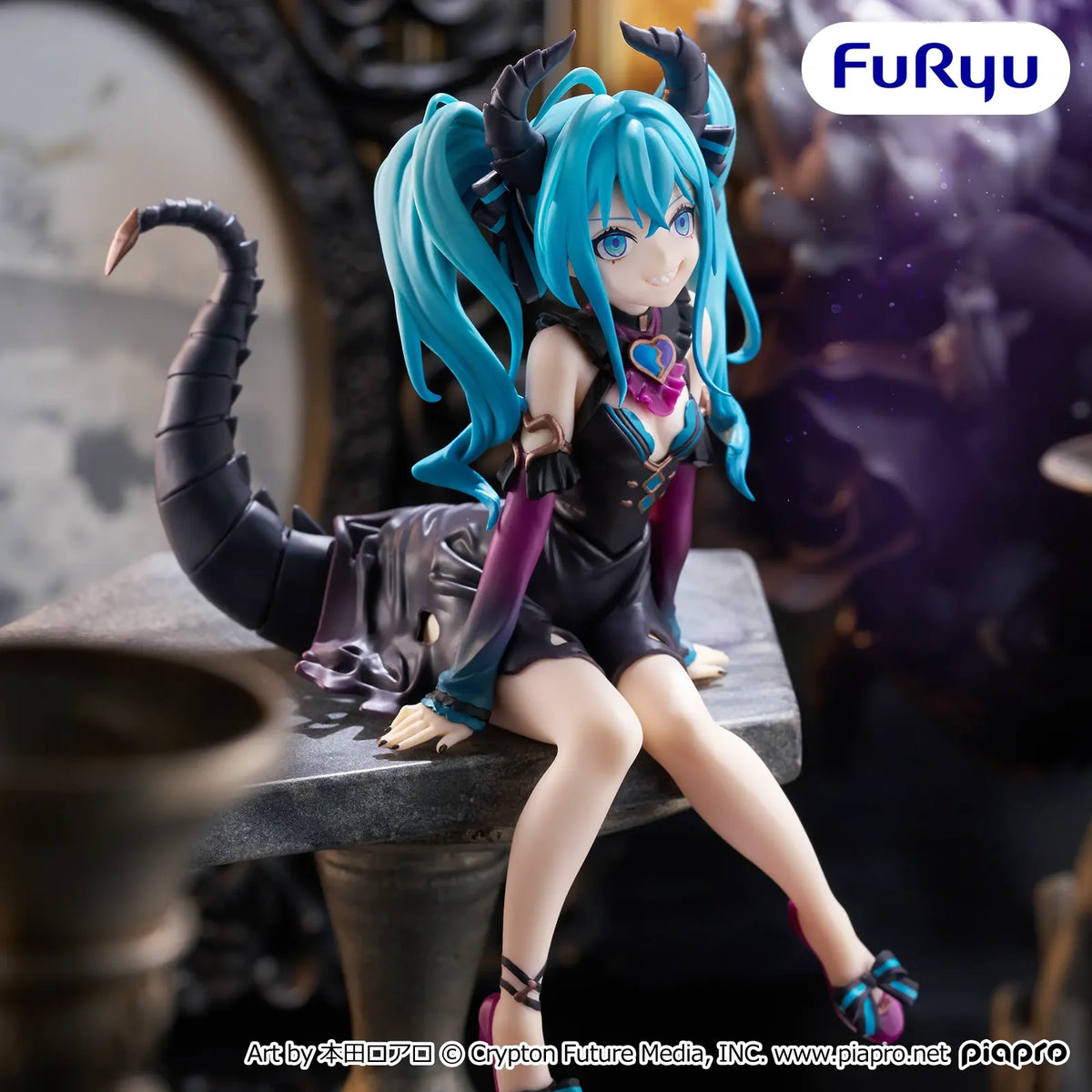 Vocaloid Hatsune Miku Little Devil (Color Variation Ver.) Noodle Stopper Figure