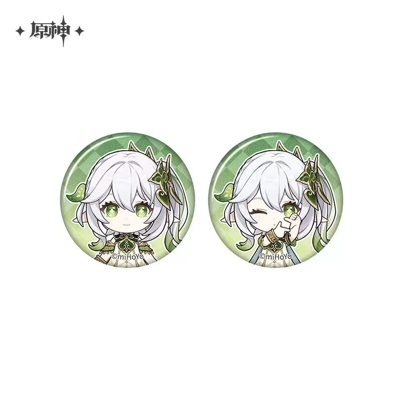 Genshin Impact Photo Reminiscing Series Official Mini Badge Set