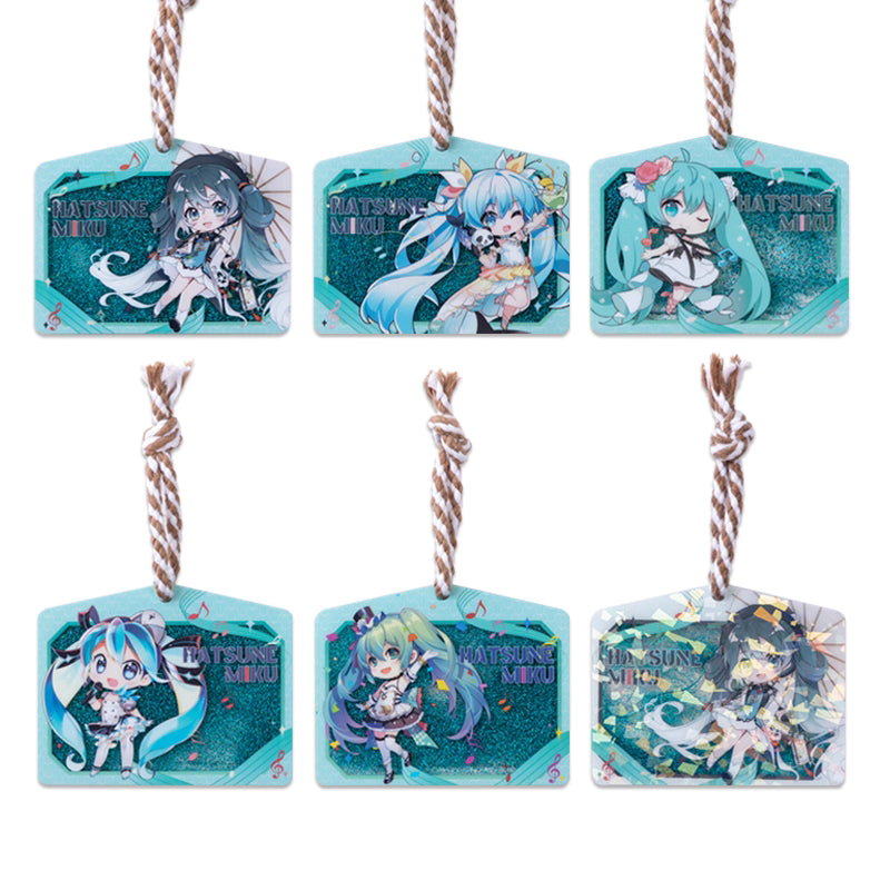 Moeyu Hatsune Miku 5th Anniversary Concert Acrylic Ema-Style Keychain Blind Box
