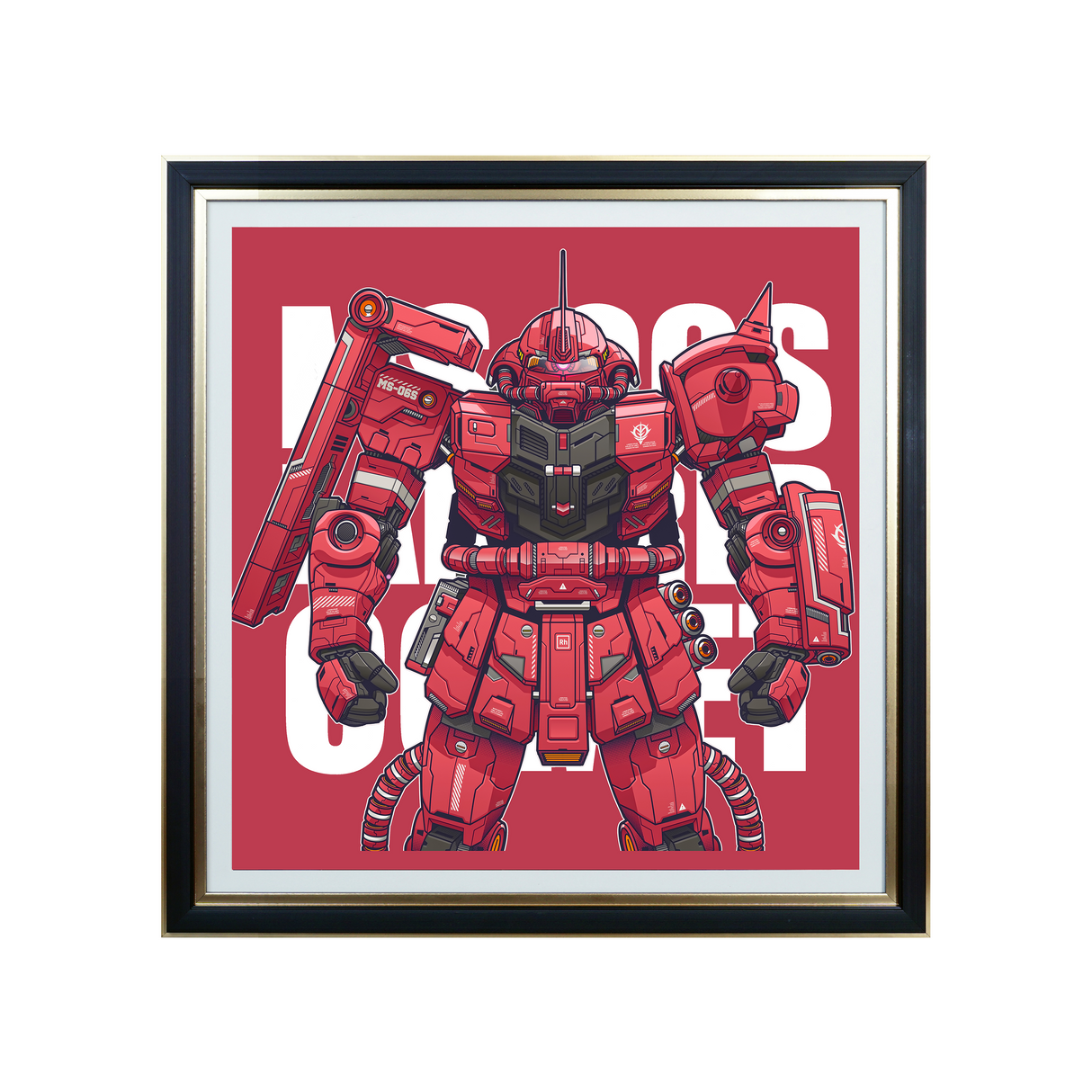 Gundam Handmade Multilayer Decorative 3D Paper Craft Frame