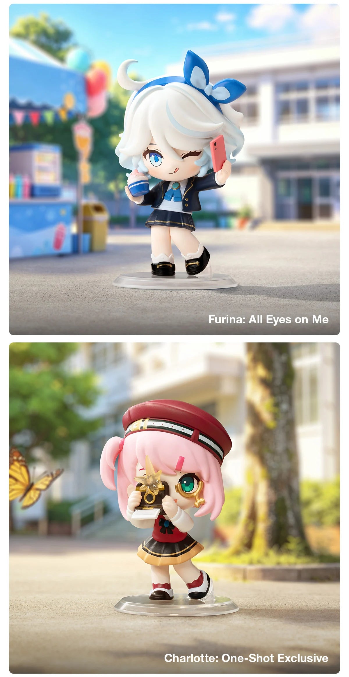 POPMART Genshin Impact Academy's Light & Shadow Poetry Figure Blind Box