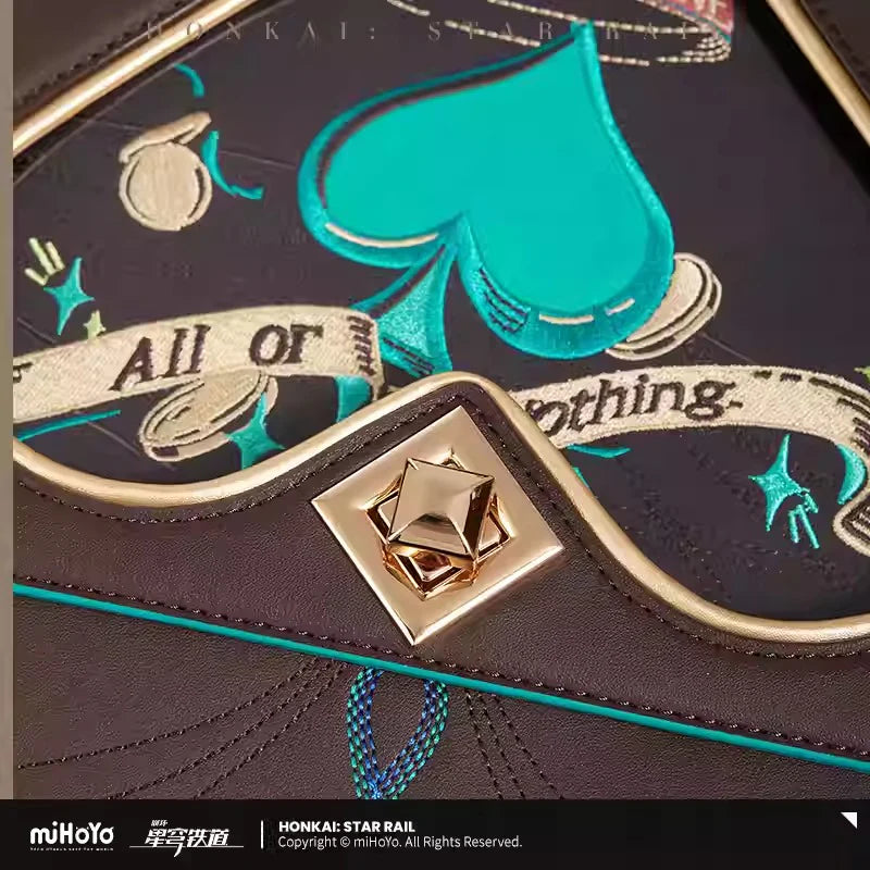 Honkai: Star Rail Aventurine Themed Messenger Bag