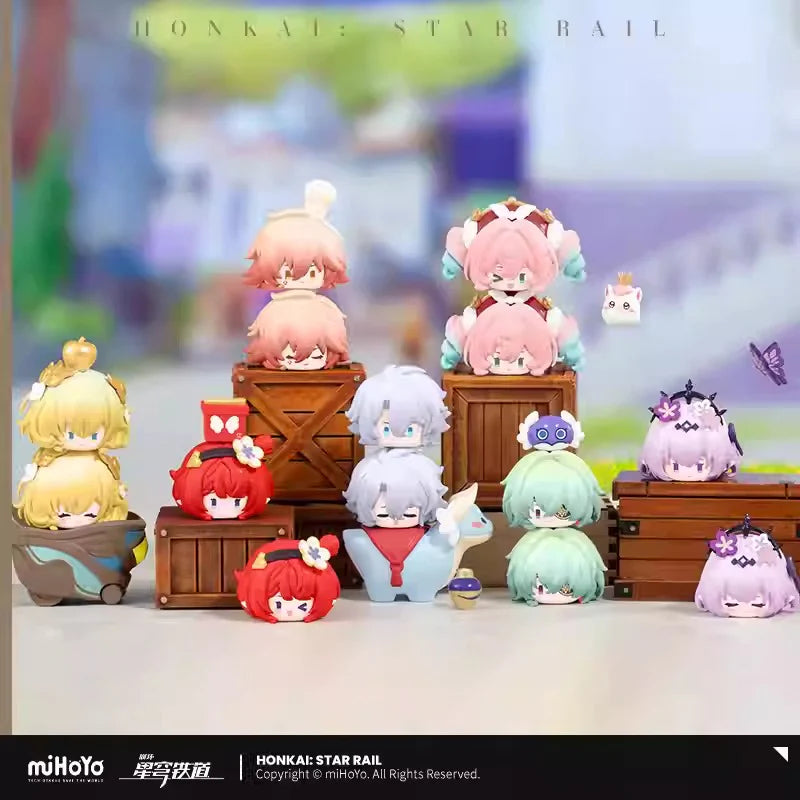Honkai: Star Rail Chibi Stacking Heads Heroes of Amphoreus Blind Box Mini Figures