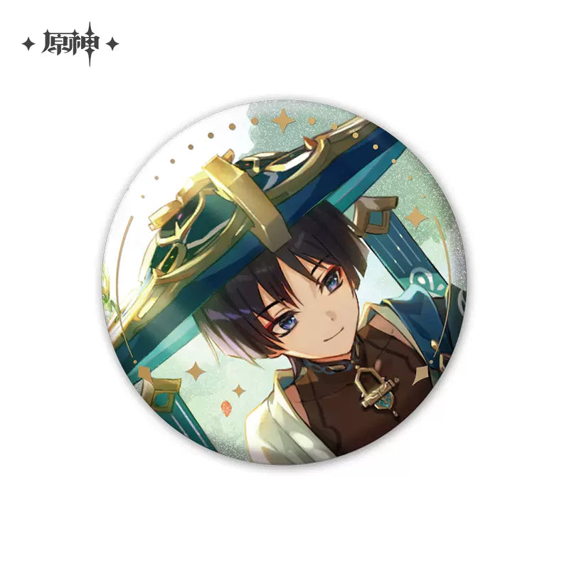 Genshin Impact Anecdote Themed Official Character Badges