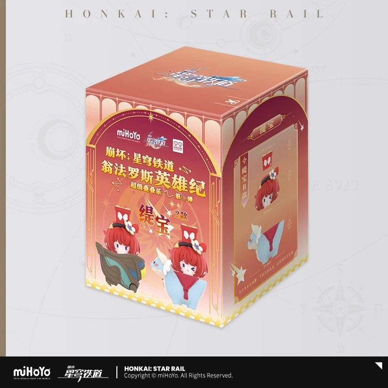 Honkai: Star Rail Chibi Stacking Heads Heroes of Amphoreus Blind Box Mini Figures