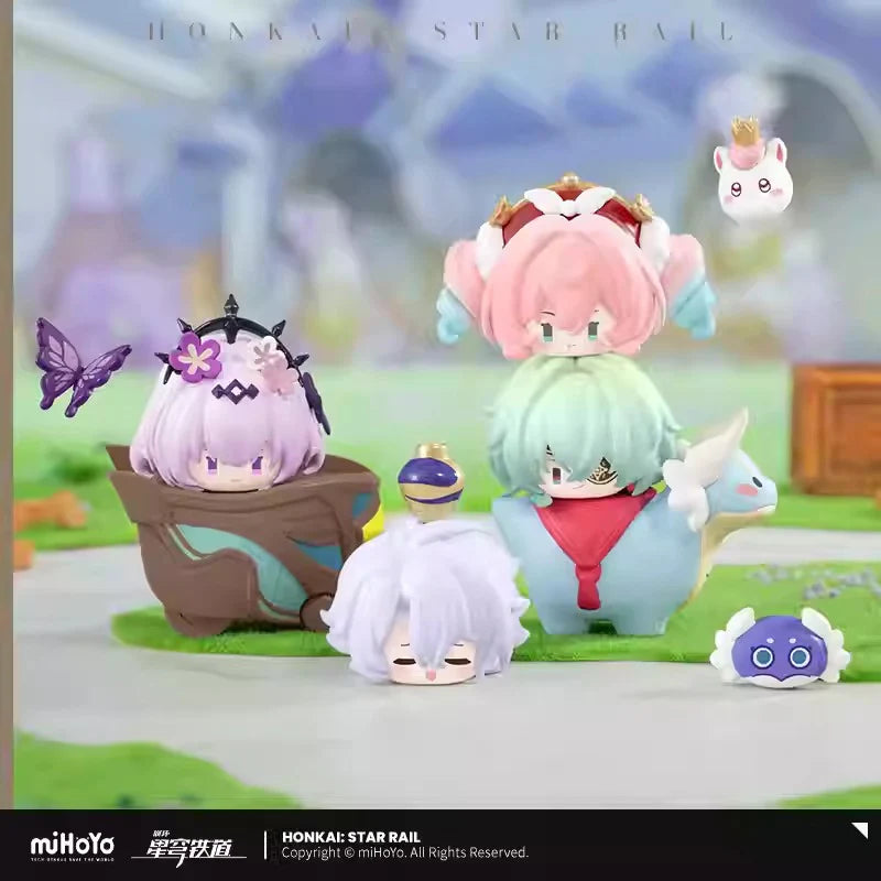 Honkai: Star Rail Chibi Stacking Heads Heroes of Amphoreus Blind Box Mini Figures