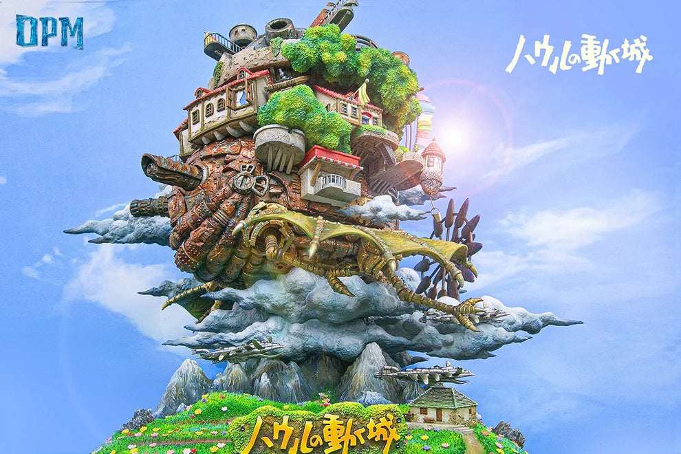 OPM Studios Hayao Miyazaki Movie Series Howl's Moving Castle (Flying Ver.) Resin Statue