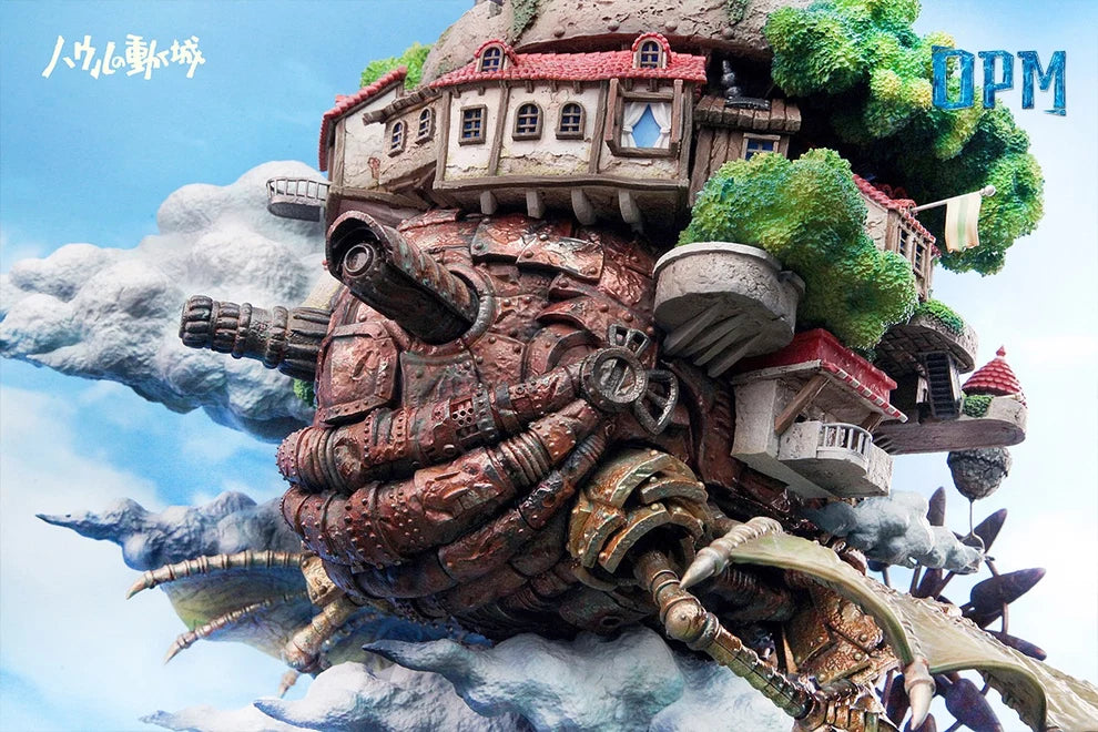 OPM Studios Hayao Miyazaki Movie Series Howl's Moving Castle (Flying Ver.) Resin Statue