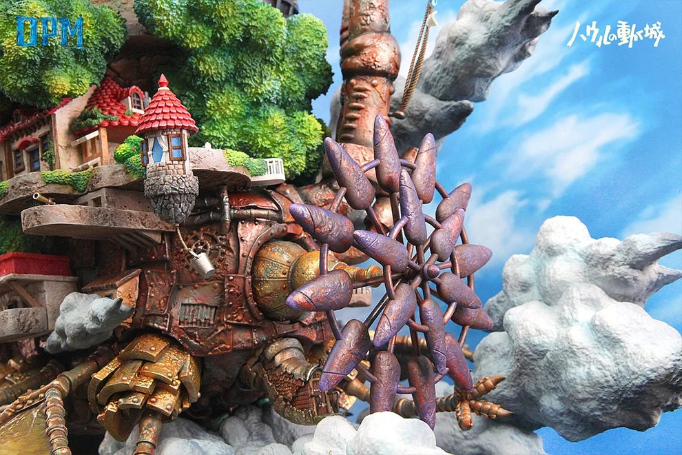 OPM Studios Hayao Miyazaki Movie Series Howl's Moving Castle (Flying Ver.) Resin Statue