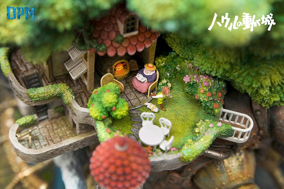 OPM Studios Hayao Miyazaki Movie Series Howl's Moving Castle (Flying Ver.) Resin Statue