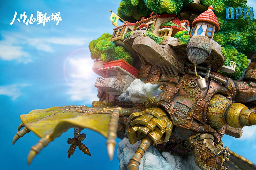 OPM Studios Hayao Miyazaki Movie Series Howl's Moving Castle (Flying Ver.) Resin Statue