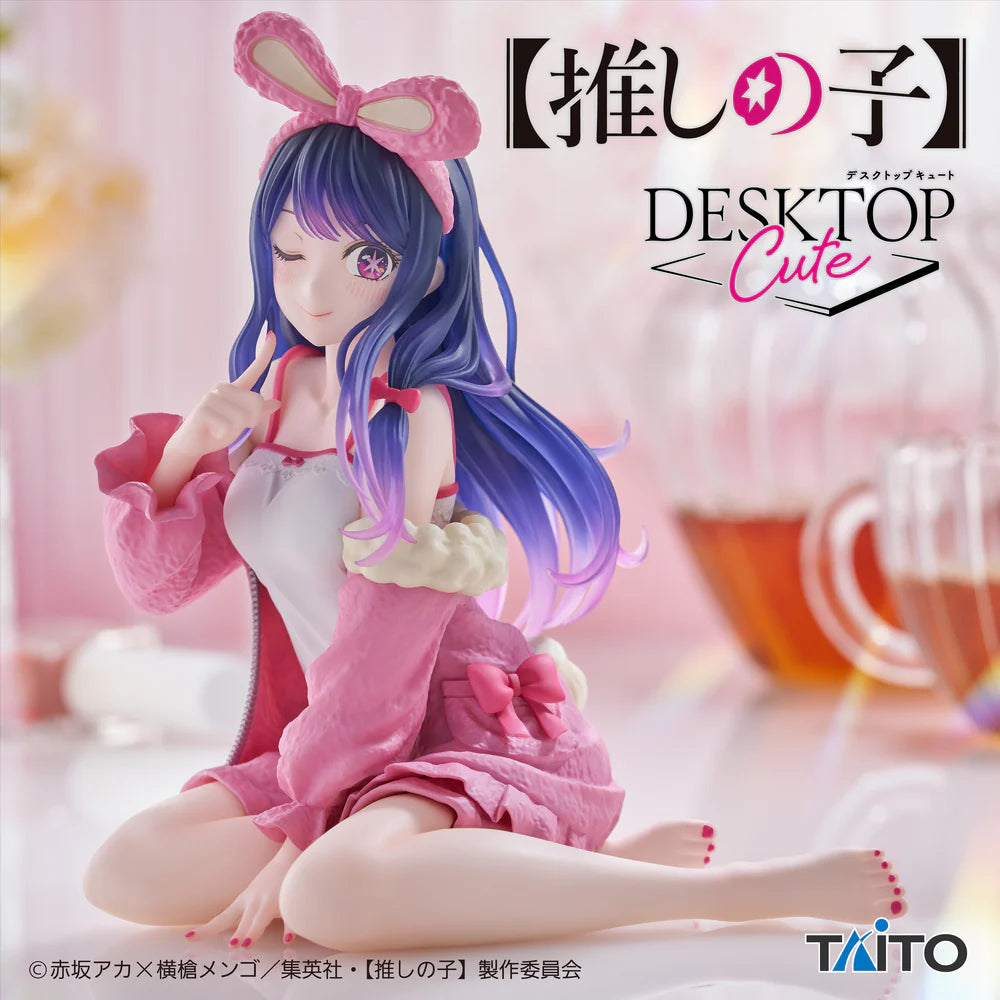 Oshi no Ko Desktop Cute Ai (Rabbit Room Wear Ver.) Figure