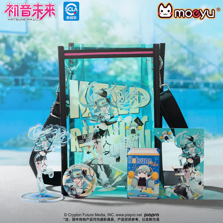 Official Moeyu Hatsune Miku Run Series Jelly Bag