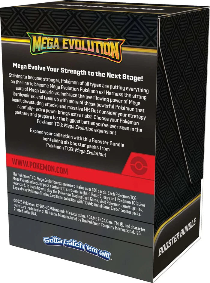 POKÉMON TCG: Mega Evolutions - Booster Bundle