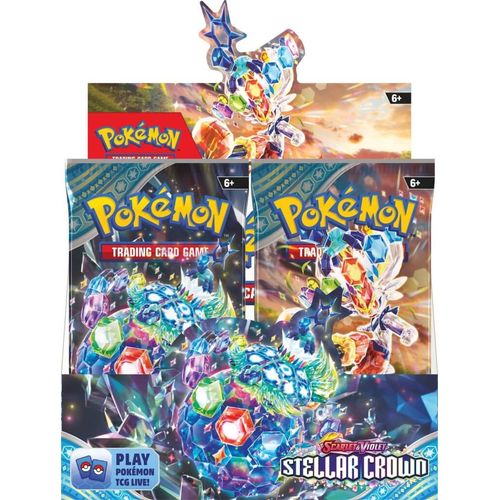 Pokemon TCG: Scarlet & Violet: Stellar Crown Booster -English