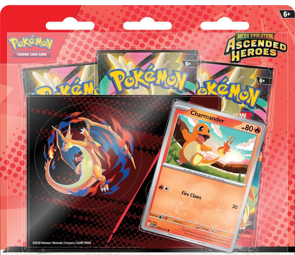 LIMIT 1 PER PERSON Pokemon TCG: Ascended Heroes Tech Sticker Blister Packs