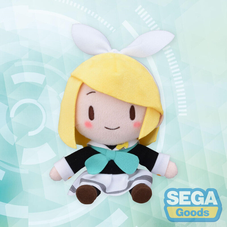 SEGA Fuwa Petit: Hatsune Miku Series Mini Plush - Kagamine Rin Uniform Ver.