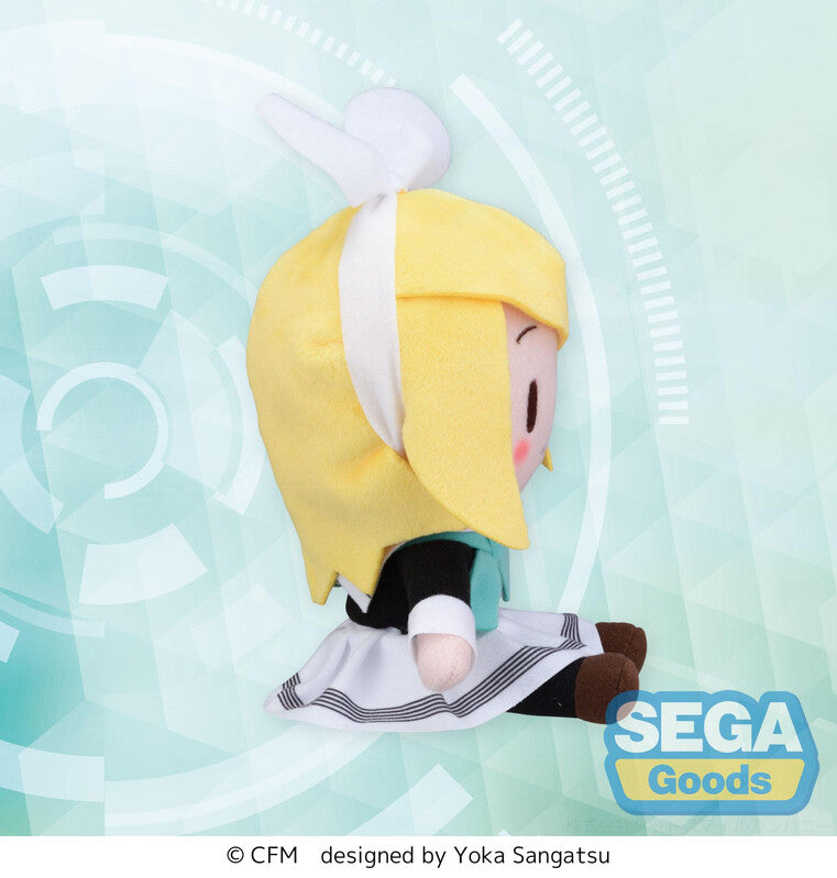 SEGA Fuwa Petit: Hatsune Miku Series Mini Plush - Kagamine Rin Uniform Ver.