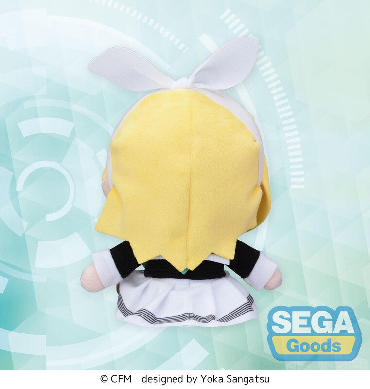 SEGA Fuwa Petit: Hatsune Miku Series Mini Plush - Kagamine Rin Uniform Ver.