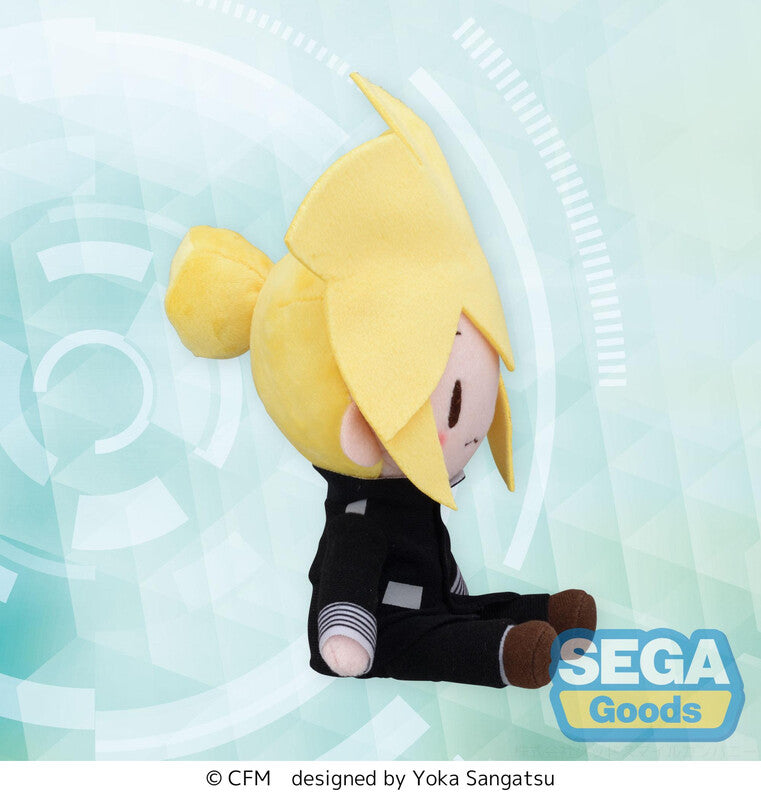 SEGA Fuwa Petit: Hatsune Miku Series Mini Plush - Kagamine Len Uniform Ver.