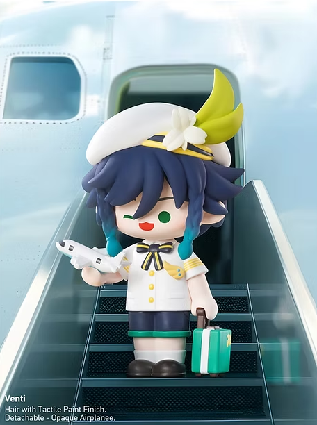 Genshin Impact Dress-Up Dreams Themed Chibi Series Figures