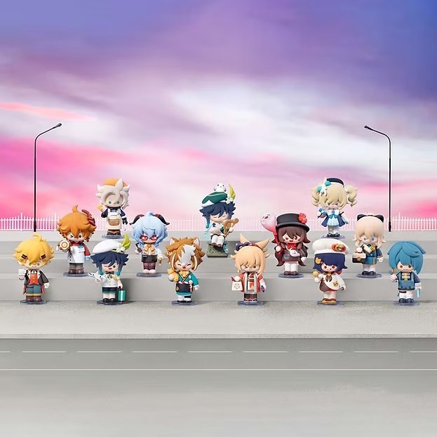 Genshin Impact Dress-Up Dreams Themed Chibi Series Figures
