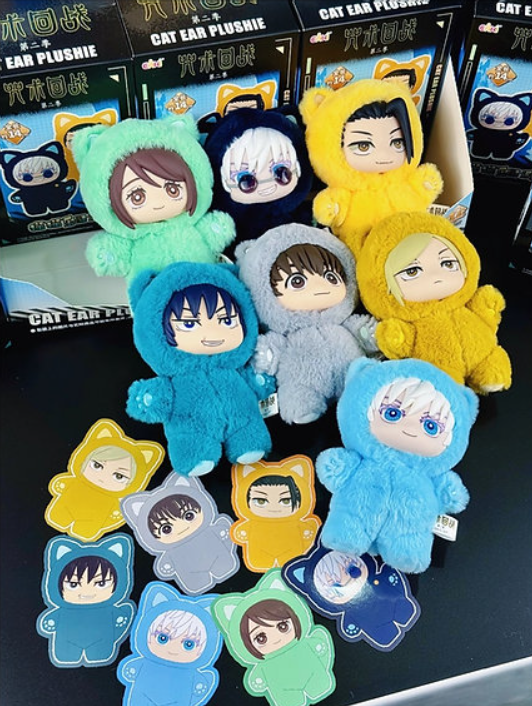 EAKI Jujutsu Kaisen Cat Paradise Party Plush Blind Box